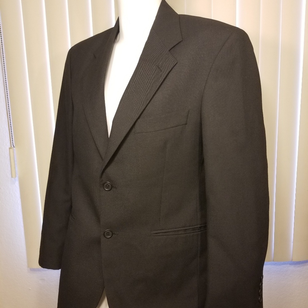 Black suit jacket